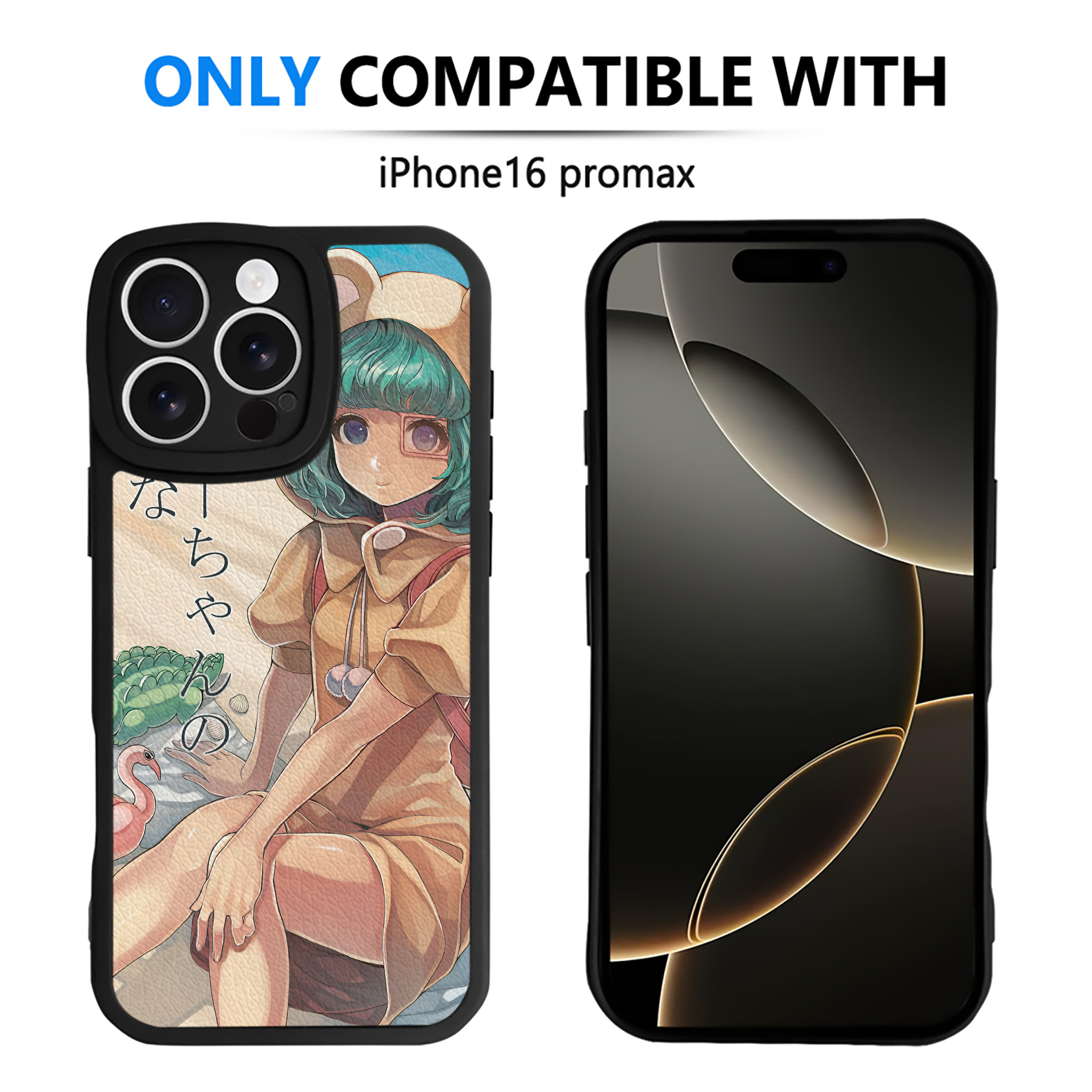 （画像用） ワンピース ONE PIECE 【iPhone 16シリーズ対応】シリコンスマホケース（レザー調） 材質：シリコン